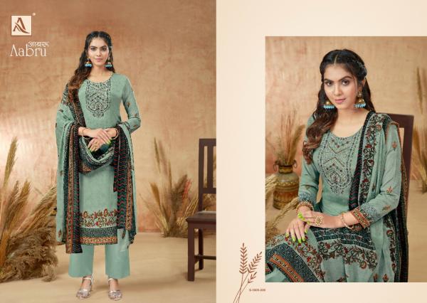 Alok Aabru 4 Festive Wear Designer Cotton Dress Material Collection